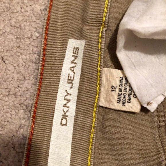 DKNY Beige Women's Pants - Picture 3 of 6
